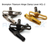 1 pair ACEOFFIX 50g Bike Hinge Clamp Lever for Brompton Folding Bike Titanium HCL-2Ti
