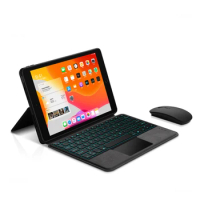 Smart Keyboard Case For iPad Air2 9.7" A1566 A1567 2014 iPad 5th 6th Gen Tablet Bluetooth Keyboard Touch Pad Protective Cases