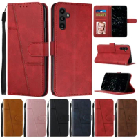 For Samsung A54 5G SM-A546B Case Flip Wallet Book Cover on For Coque Samsung Galaxy A54 A 54 A34 A14 A24 A04S A04E Phone Case