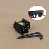 Tactical Mini Adjustable Compact Red Dot Laser Sight For Glock 17 1911 Pistol Rifle Hunting Sight Fit 20mm Picatinny Rail