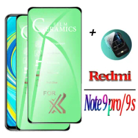9HD,Ceramic Protective Film Redmi Note 9Pro Max Glass note9 pro 9 s Screen Protector For Xiaomi Redmi Note 9 pro Curved Glass
