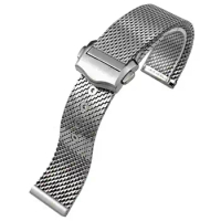FKMBD Solid Titanium Steel 20mm Watchband for Omega 007 Edition Seamaster DIVER 300M No Time To Die Watch Strap