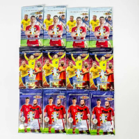 Football Star Cards Board Game Fans FIFA 2024 Pure Soccer Trading Card Flash Shining Collection TCG 