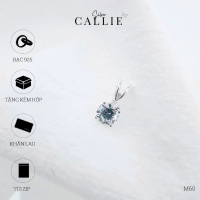 M60 - Mặt dây chuyền bạc Callie Silver 1 viên đá