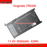 Original YRDD6 Battery 1VX1H P90F for Dell Inspiron 15 3593 5590 5593 5491 5493 3585 5482 (P93G) 5585 3000 3190 Vostro 15 3501