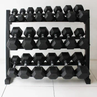 Hot seller gym equipment free weights Dumbbell rack Dumbbell set rack