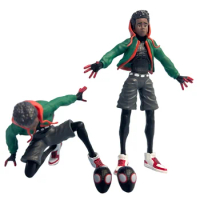 Miles Morales Spider-Man：Into the Spider-Verse Action Figure Spiderman Figurine Toys Kid's collection Gift