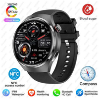 For Huawei GT4 PRO Smart Watch Men Watch 4 Pro AMOLED HD Screen Bluetooth Call GPS NFC  BloodSugar S