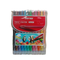 Crayon putar Joyko 12 colors /Twist Crayon