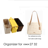Insert Organizer New Version Inner Purse Portable Crossbody designer handbag make up organizer Accessoires bag for COACH 32 27