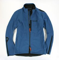 美國百分百【全新真品】Timberland 中空纖維 防水 防風 修身 外套 運動休閒 夾克 藍色 S