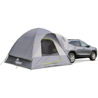 Waterproof Camping Tent and Minivans | Sleeps 5 Adults | Grey &amp; Green | 10'x10' (19100) Freight Free Nature Hike SUV’s Travel