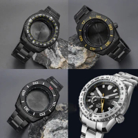Mod PROSPEX SNR025 Black Watch Case Steel Band Bracelet Fit Seiko NH35 NH36 4R 6R Japan Automatic Movement Sapphire Glass 200M
