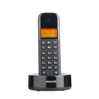 【Philips 飛利浦】無線數位電話(D1601B)
