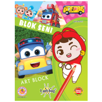 LADYBUG GOGOBUS BOOK ART BLOCK - 7