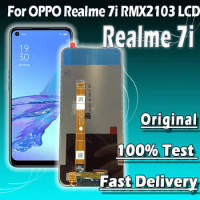 Original For OPPO Realme 7i LCD Display Touch Screen Digitizer Assembly Replacement For Realme 7i RMX2103 LCD Parts