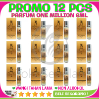PROMO 12Pcs (1Box) Parfum MILLION 6ml Bin Ali - MINYAK WANGI MILLION NON ALKOHOL WANITA PRIA - PARFU