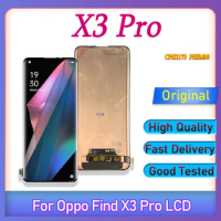 AMOLED 6.7" For OPPO Find X3 Pro LCD Screen Display For Find X3 Pro X3Pro CPH2173 PEEM00 Display LCD Touch Screen Assembly