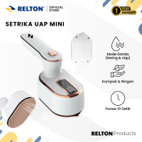 RELTON Setrika Uap Mini Portable Setrika 2in1 Setrika Mini Steamer Mini Cepat Panas 100ml
