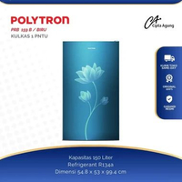 POLYTRON KULAS 1 PINTU PRB-159B PRB-159R PRB-159Y PRB159R PRB159Y PRB159B PRB 159 B R Y 159B 159R 15