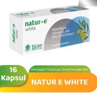 Natur E White Vitamin E untuk Kulit (16 Kapsul)