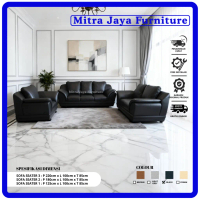 Sofa 321 High Quality Bahan Kulit Empuk