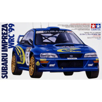 TAMIYA 24218 ชุดประกอบจำลองมาตราส่วน 1:24 SUBARU IMPREZA WRC '99 โมเดลประกอบ ต้องไปสร้างและทำสีเอง ฟ