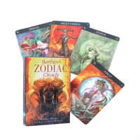 Funny Barbieri Zodiac Oracle Tarot Cards Oracles Guidance Divination Fate Deck Table Game Playing Card Board Games