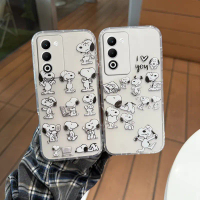 เคสการ์ตูนสนูปปี้, ใหม่, เข้ากันได้กับ OPPO A5/A5X/A5 Pro/A5i/A5i Pro/A3/A3X/A3 Pro, ลายน่ารัก, วัสด