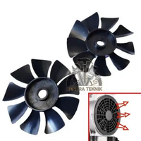 SPAREPART COMPRESSOR FAN SILENT A / B / set 3/4HP KIPAS OILLESS 1HP SUKU CADANG KIPAS KOMPRESOR Tipe
