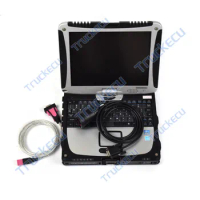 Truck Diagnostic Tool for Sculi LIEBHERR DIAGNOSTIC KIT LD+Toughbook CF19 Laptop