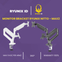 SADES RYUNIX NITTO MAX2 DUAL ARM BRACKET MONITOR | BRAKET MONITOR SADES RYUNIX NITTO MAX 2 DUAL ARM