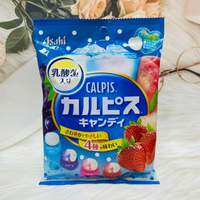 日本 asahi 可爾必思風味糖100g 乳酸菌/草莓/葡萄/水蜜桃 綜合4種風味 乳酸菌糖 水果糖