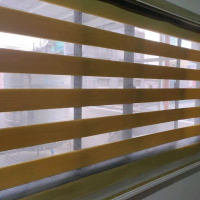 Zebra Blind tirai gulung zig-zag kirim ke Aceh.