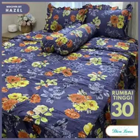 Diva Linen Bed Cover motif Hazel ukuran Double
