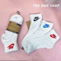 TheOneShop NIKE EVERYDAY 襪子 短襪 踝襪 籃球襪 運動襪 白襪 三入 DX5074-911