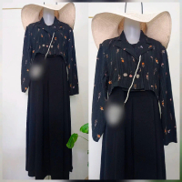 GOLDEN SET | GAMIS ROMPI | DRESS FLOWER| DRESS POLOS