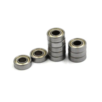 F698-2RS Carbon Steel Bearings 8x19x6 mm Miniature 698RS Ball Bearings High Quality 698 Z ZZ Bearings 10pcs/lot