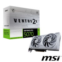 MSI微星 GeForce RTX 5070 12G VENTUS 2X OC WHITE 顯示卡