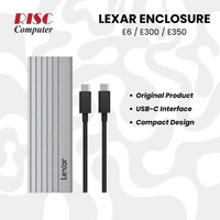 Lexar E6 E300 E350 SSD Removable Casing Enclosure M.2 NVMe SATA PCIe External Case USB-C E350
