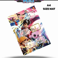 TCG Boboiboy Arena Mat / Playmat V4.0 for Monsta Galaxy Card Game, Varian Power Sphera World