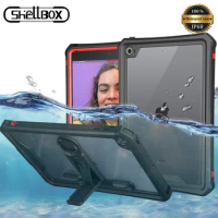 IP68 Waterproof iPad Case For Mini5 Thin Transparent Water proof Shockproof Case Cover for iPad Mini 5 Outdoor Diving Swimming