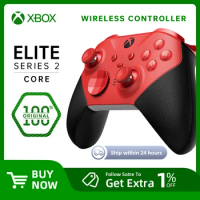 Microsoft Xbox Elite Wireless Controller Series 2 Core Red Blue gaming Controller for Xbox X Xbox S Xbox One Windows PC