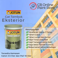 CAT TEMBOK JOTUN - SMOOTH IVORY 1038 - GALON TOUGH SHIELD