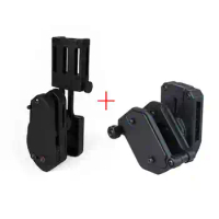 Adjustable Tactical IPSC Belt Holster Speed Magazine Pouch Set Competition Shooting Mag Holster for Hi-Capa, 1911