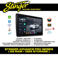 Pemain Android Kereta Stinger Advance Pro 8 Core Android Player 6Ram 128Rom Menyokong 4g 360 Camera