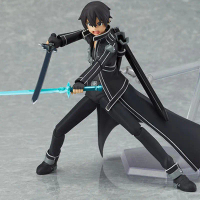 Mô Hình Hành Động Figma, Anime SAO Sword Art Online Asuna Yuuki Kirito Figma, Chất Liệu PVC, Đồ Chơi
