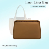 Nylon Purse Organizer Insert for Prada Handbag Inner Liner Bag Durable Storage Bag Insert With Multiple Pouches