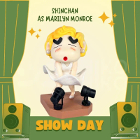 FGsc Figure Shinchan COS Costum Marilyn Monroe Lucu Shinchan Cosplay Action Figur
