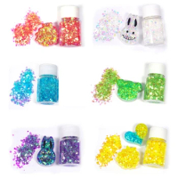 Flakes for Resin Mode Sequin Epoxy Resin Filling for Candle Making Crafting